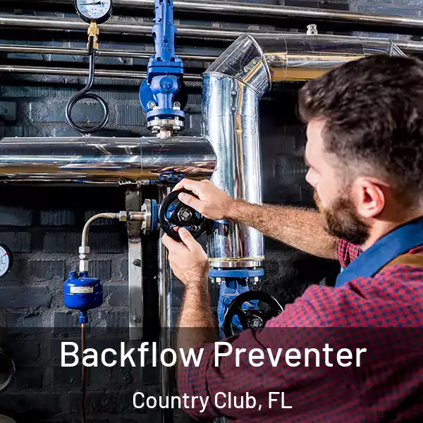  Backflow Preventer Country Club, FL