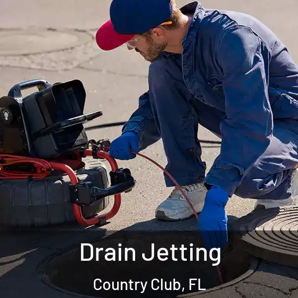  Drain Jetting Country Club, FL