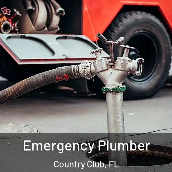  Emergency Plumber Country Club, FL