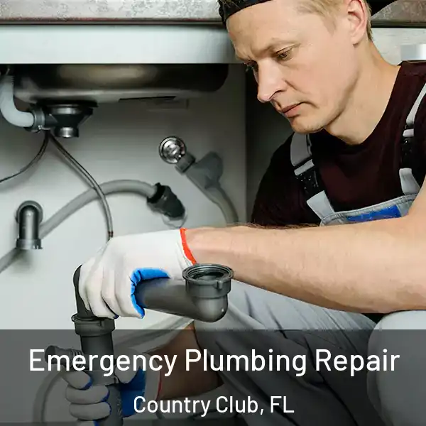  Emergency Plumbing Repair Country Club, FL