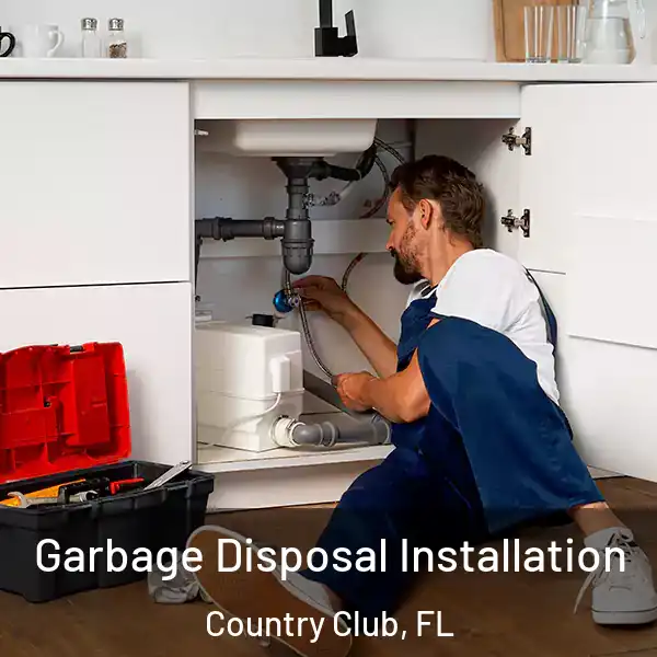  Garbage Disposal Installation Country Club, FL