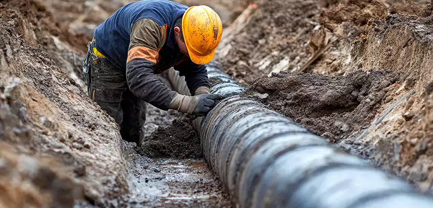 Sewer Replacement in Country Club