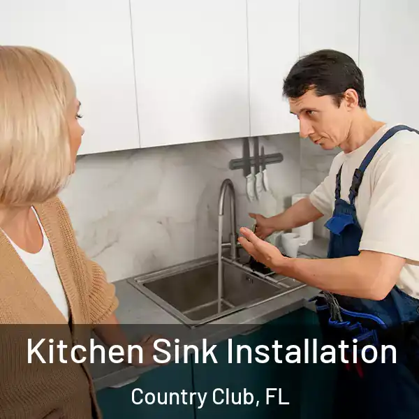  Kitchen Sink Installation Country Club, FL