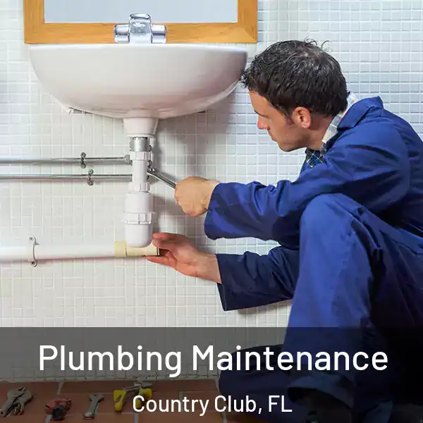 Plumbing Maintenance Country Club, FL