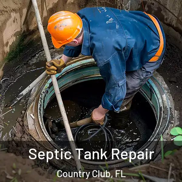  Septic Tank Repair Country Club, FL