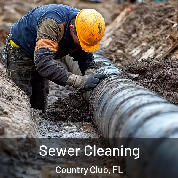  Sewer Cleaning Country Club, FL