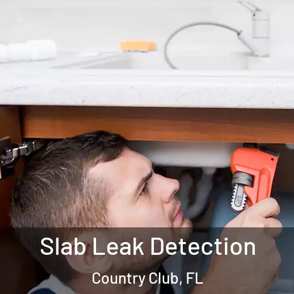  Slab Leak Detection Country Club, FL