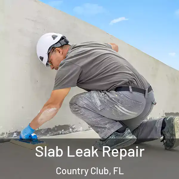  Slab Leak Repair Country Club, FL