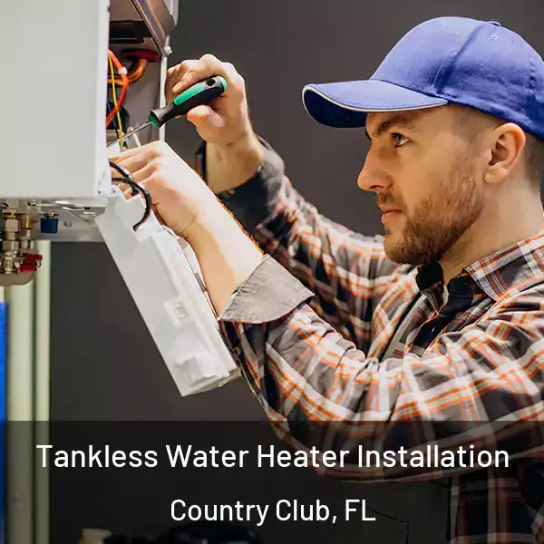  Tankless Water Heater Installation Country Club, FL