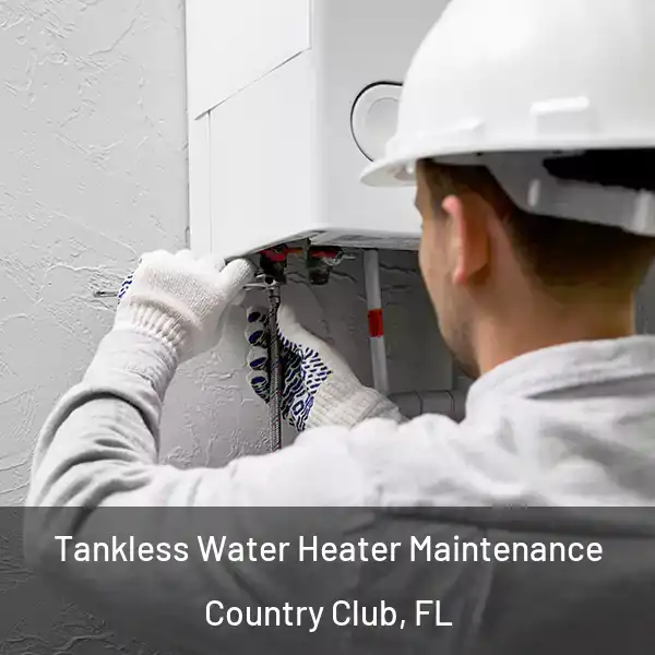  Tankless Water Heater Maintenance Country Club, FL