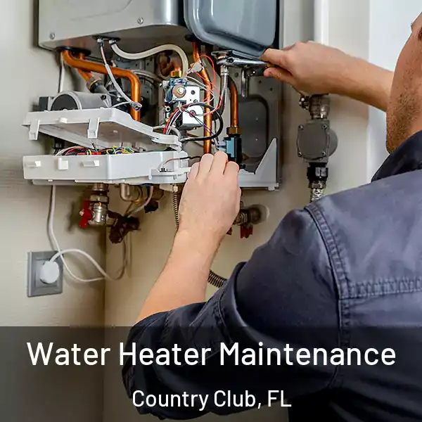  Water Heater Maintenance Country Club, FL