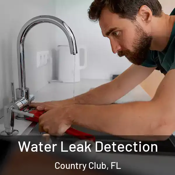  Water Leak Detection Country Club, FL