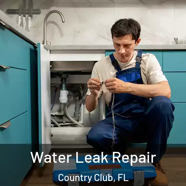  Water Leak Repair Country Club, FL