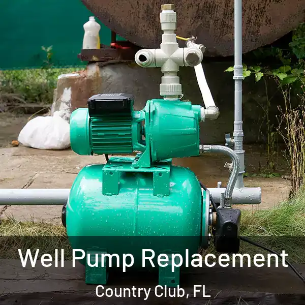  Well Pump Replacement Country Club, FL